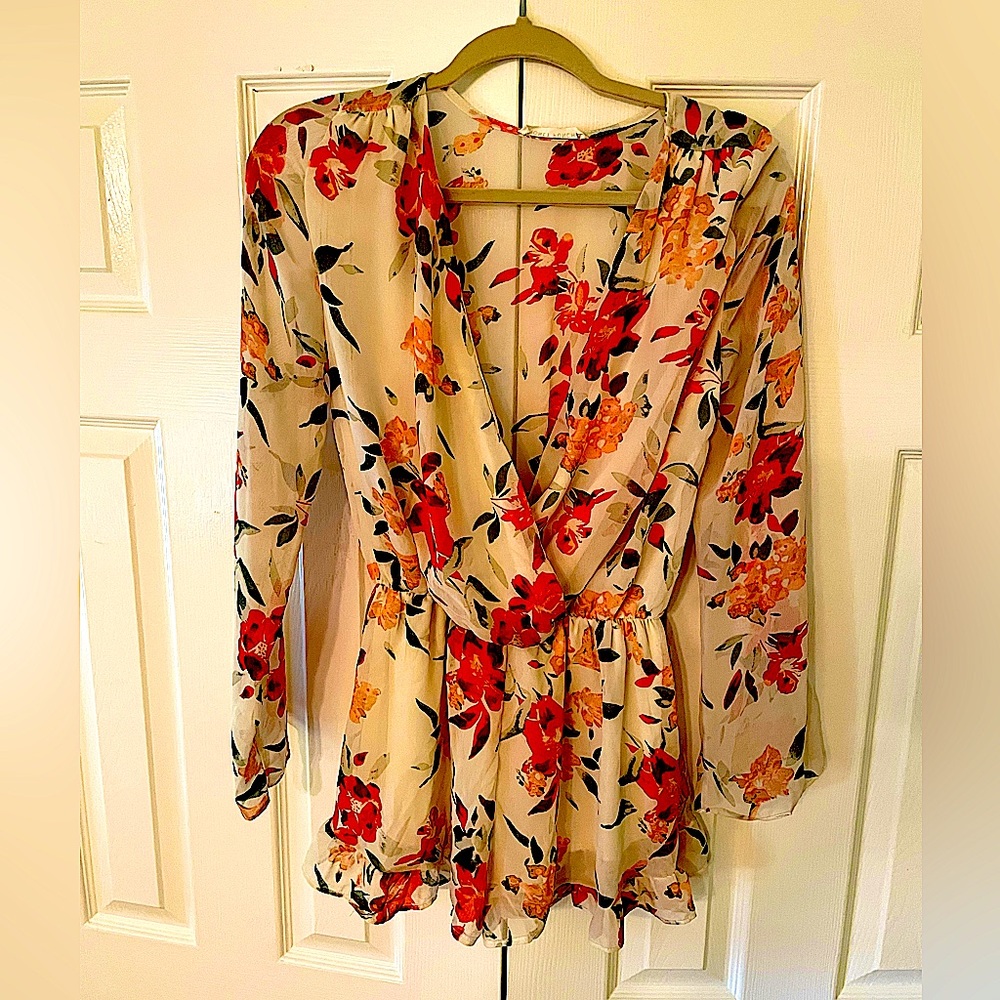 Tropical romper - perfect for a resort!